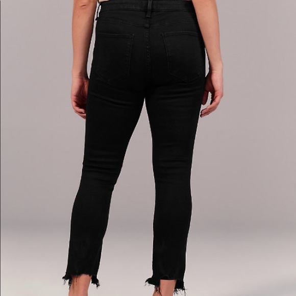 Abercrombie Simone High Rise Distressed Jean - Picture 15 of 16